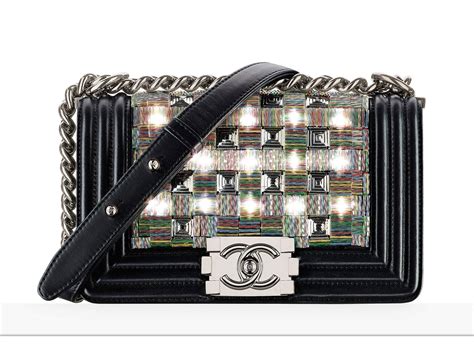 chanel purse with led lights